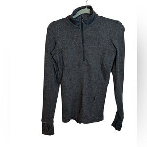 Lululemon Heathered Herringbone Kanto Catch Me 1/2 Zip